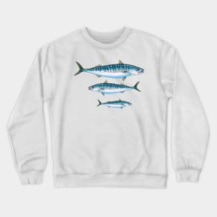 Three Mackerel Crewneck Sweatshirt